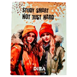 کلاسور 26 حلقه قفل پلاستیکی برند دیبا 100 برگ کاغذ70 گرم